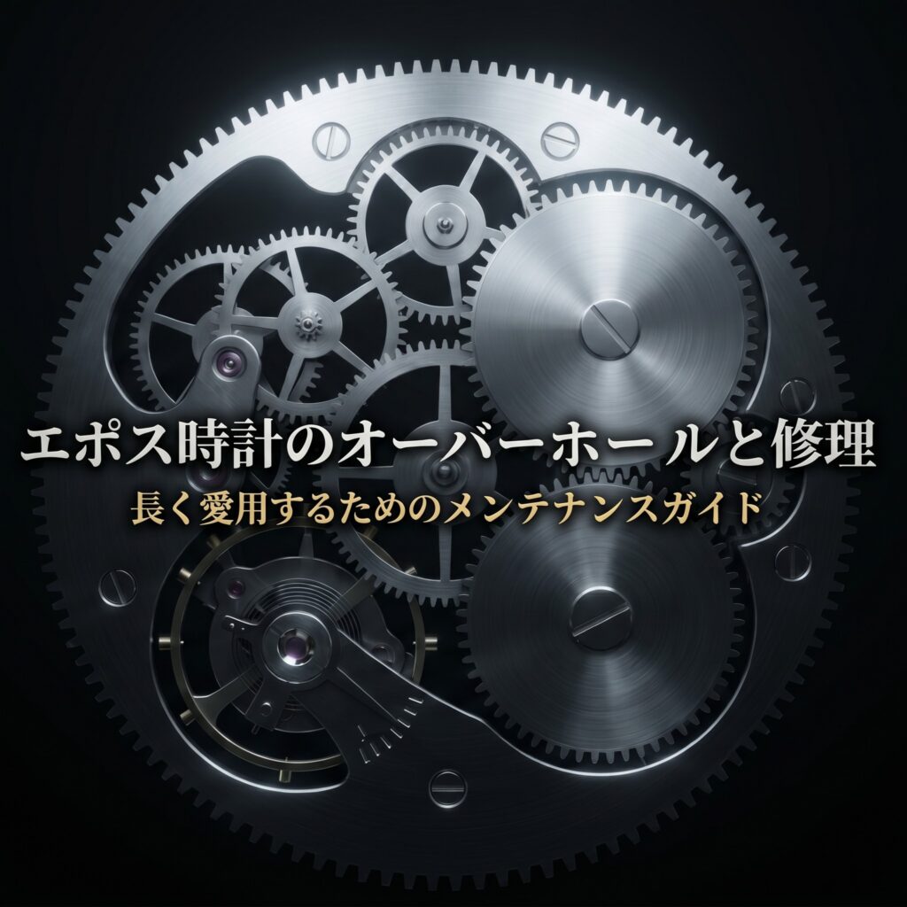 エポスの時計のオーバーホールのアイキャッチ画像