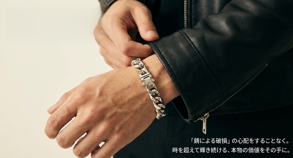 錆びやすい鉄製バネから、錆に強いステンレス製バネへ交換することで耐久性が向上することを比較・解説したスライド。