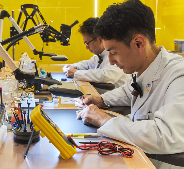 職人による確実でスピーディーな修理