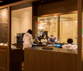 受付カウンター