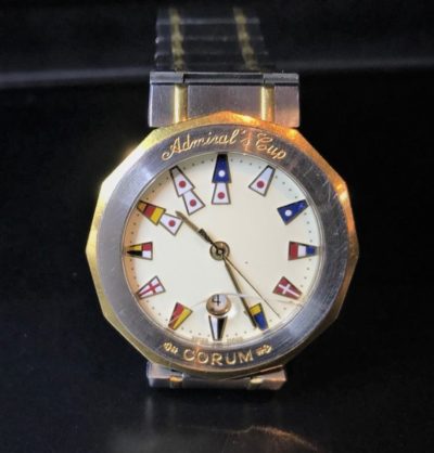 【CORUM】分解掃除・オーバーホール　ガラス交換