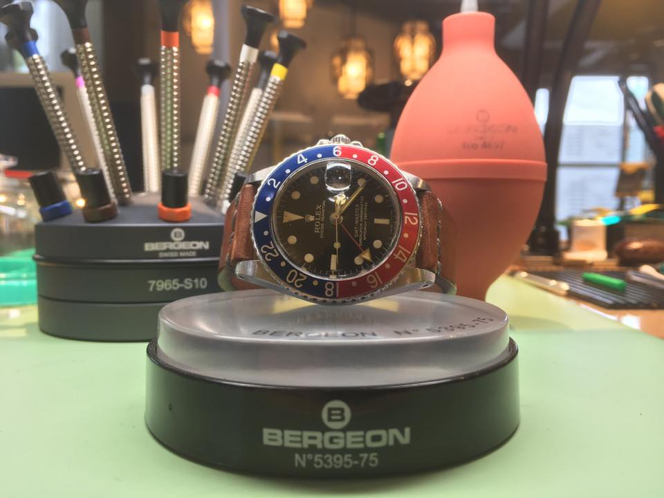 ■原宿店「ロレックス GMTマスター　オーバーホール」