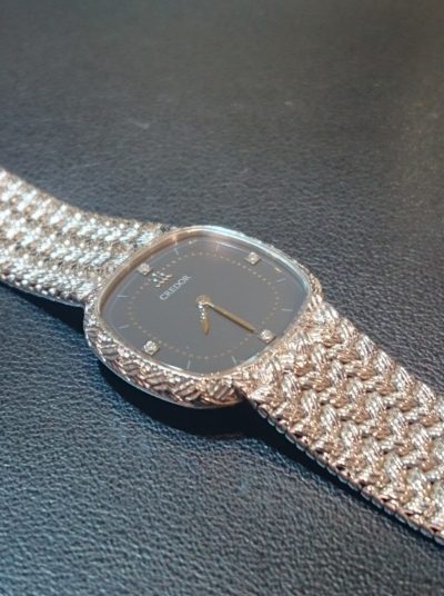 【セイコー・クレドール】オーバーホール + リュウズ交換