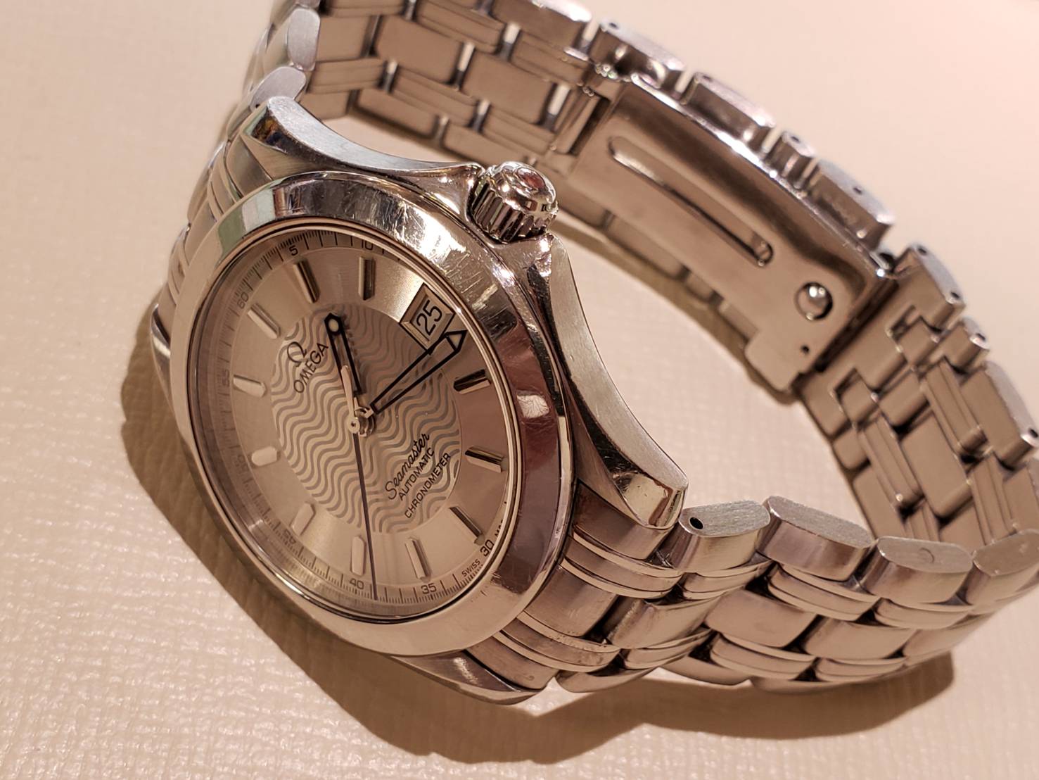 ■「オメガ シーマスター クラスプ修理」