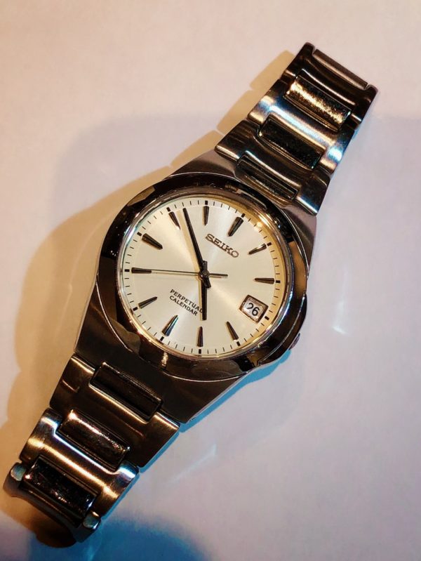 ■「セイコー パーペチュアルカレンダー電池交換+設定」