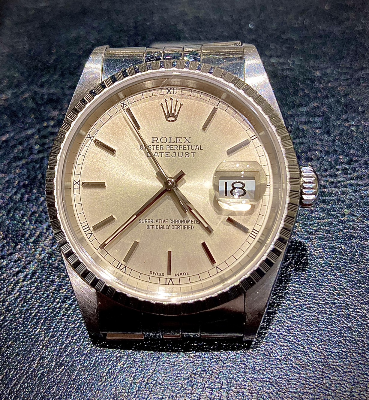 ■「ロレックス デイトジャスト オーバーホール(分解掃除)」