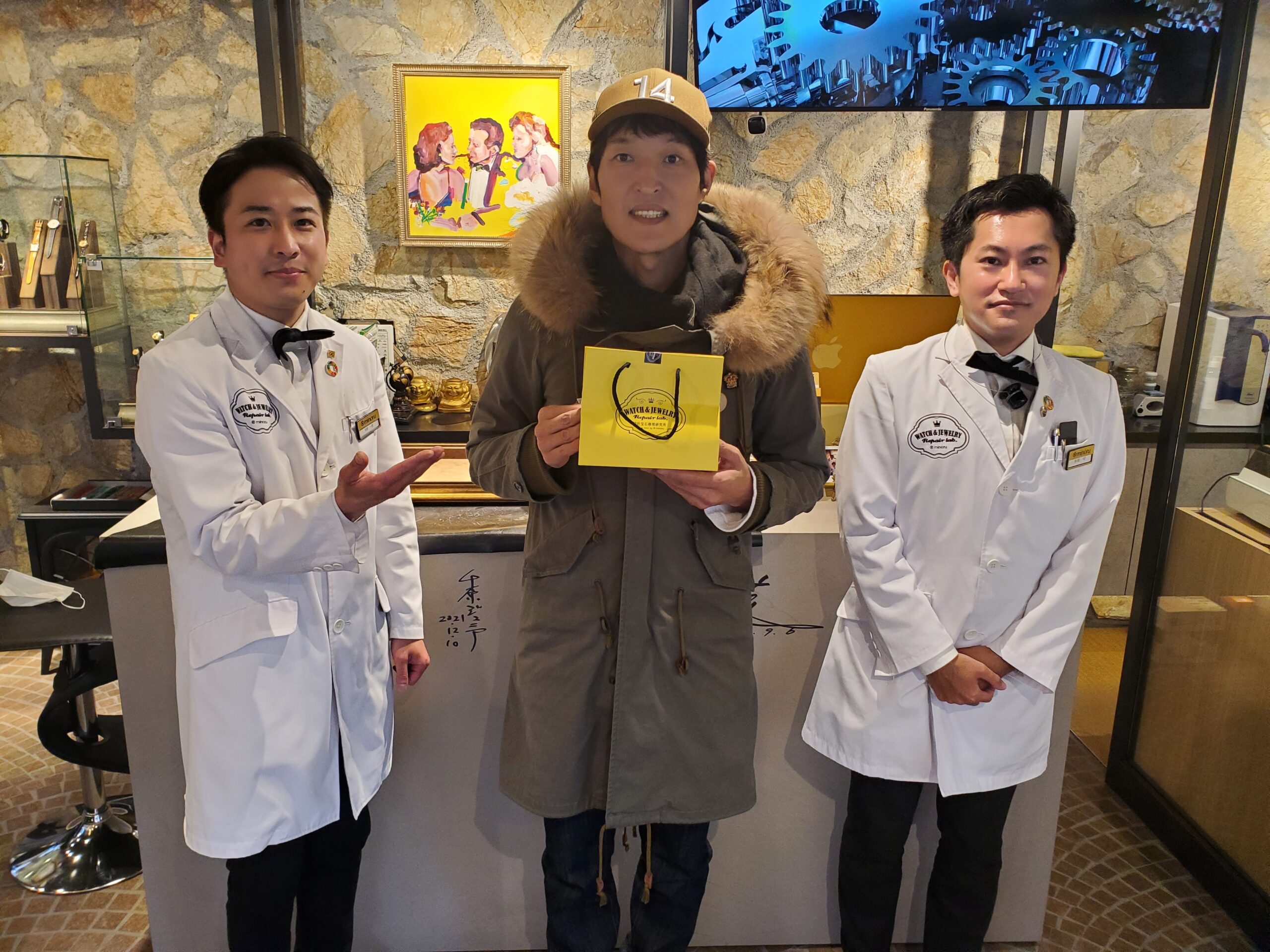 【千原ジュニアさん】ご来店有難う御座います♪