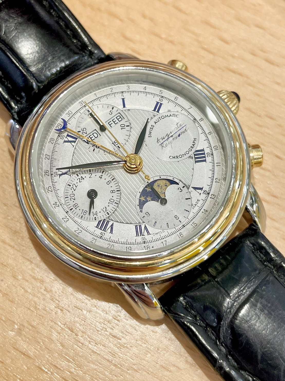 ■梅田店「オーガストレイモンド オーバーホール(分解掃除)」