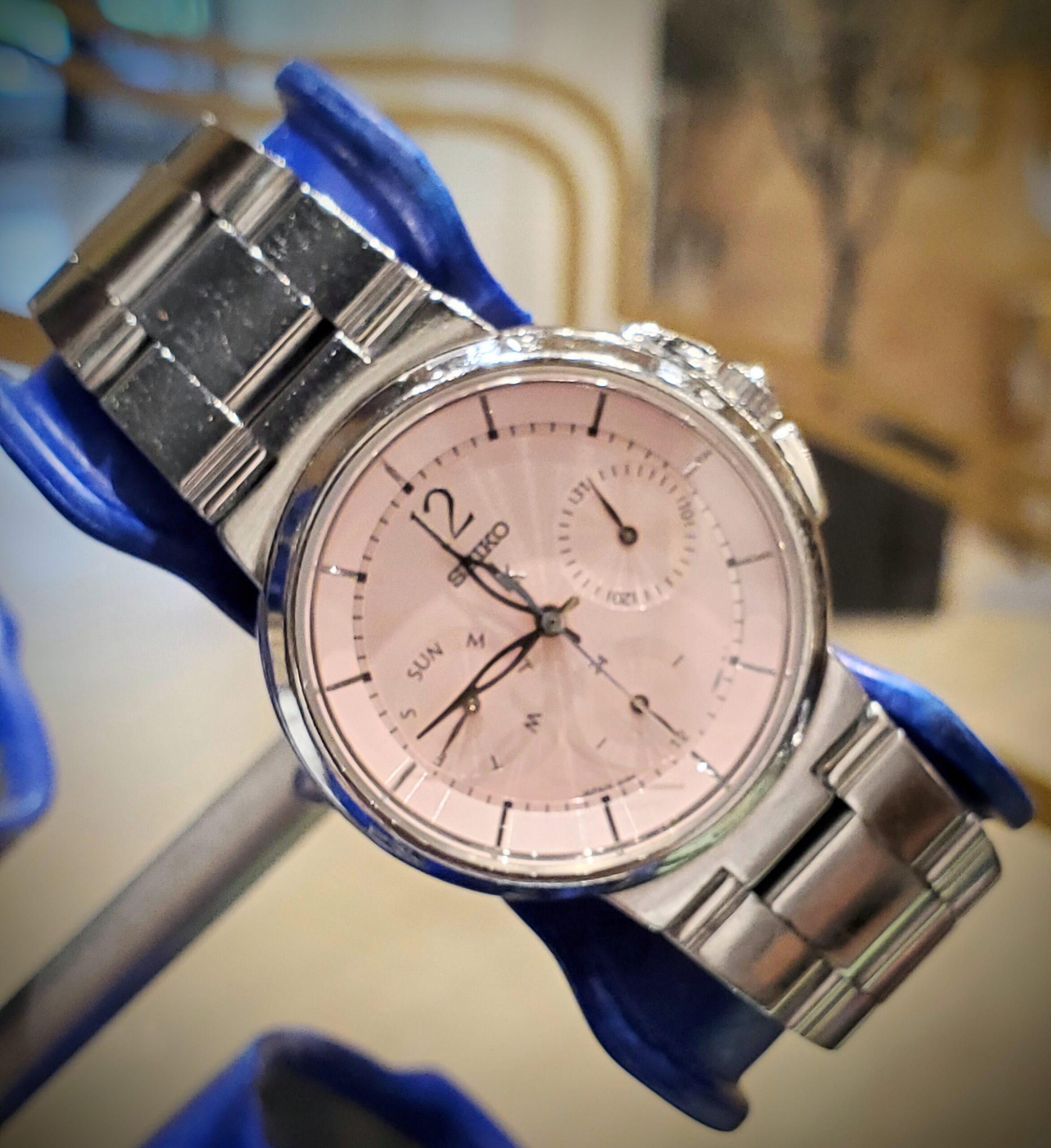 🔳 亀戸店「SEIKO　ルキア」