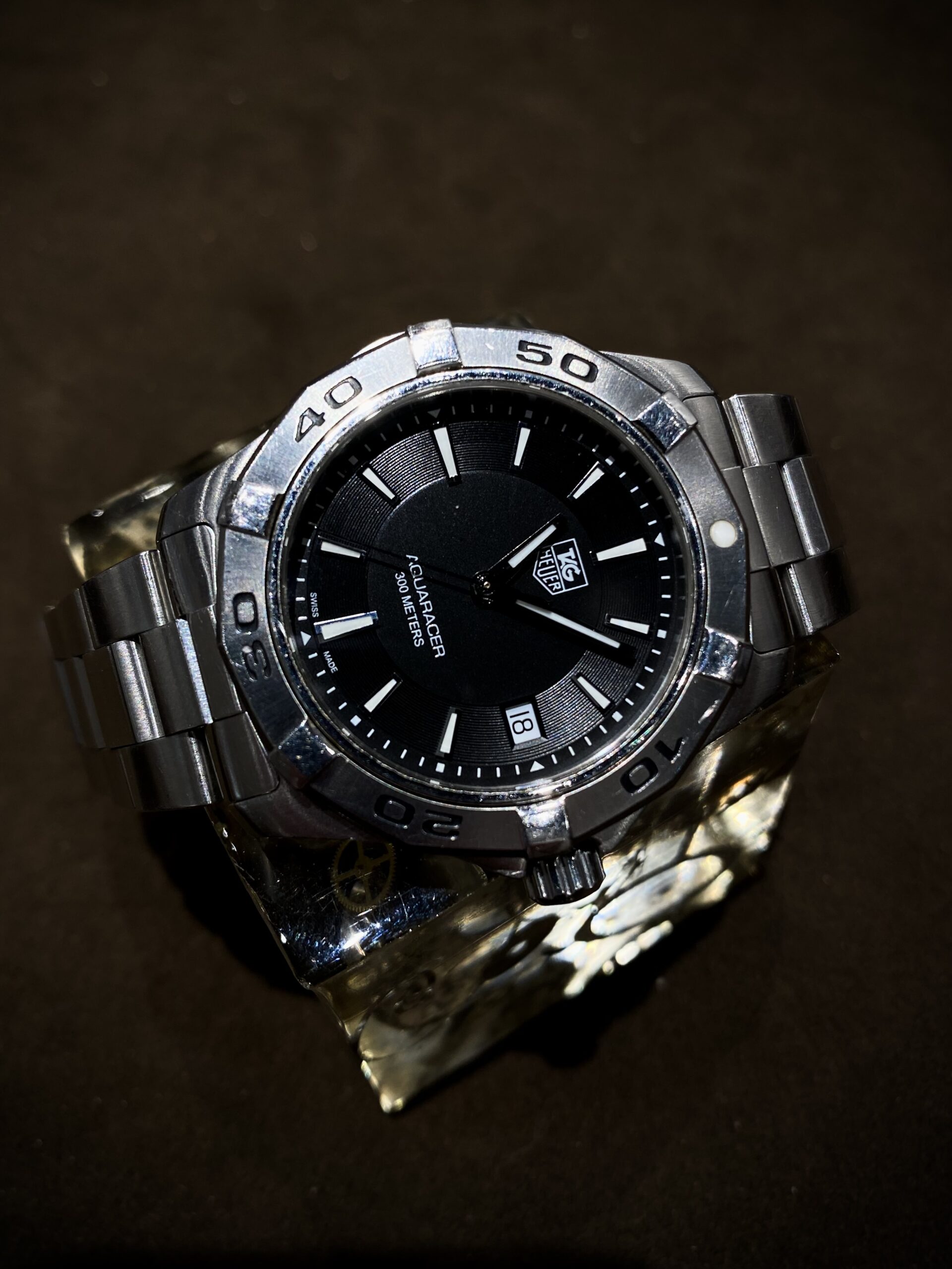 ■門真店「タグホイヤー　電池交換+防水テスト」