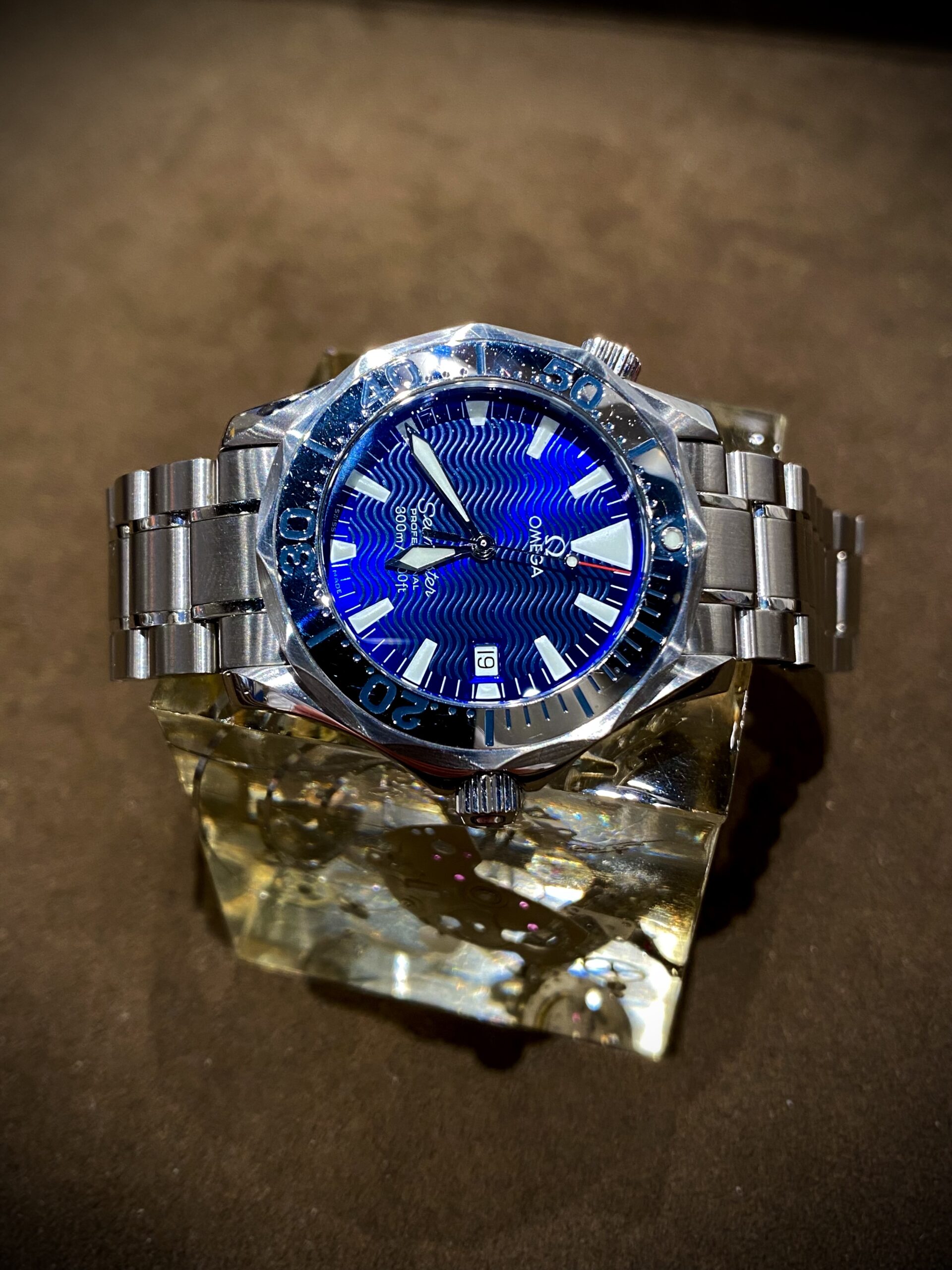 ■門真店「オメガ　電池交換+パッキン交換」