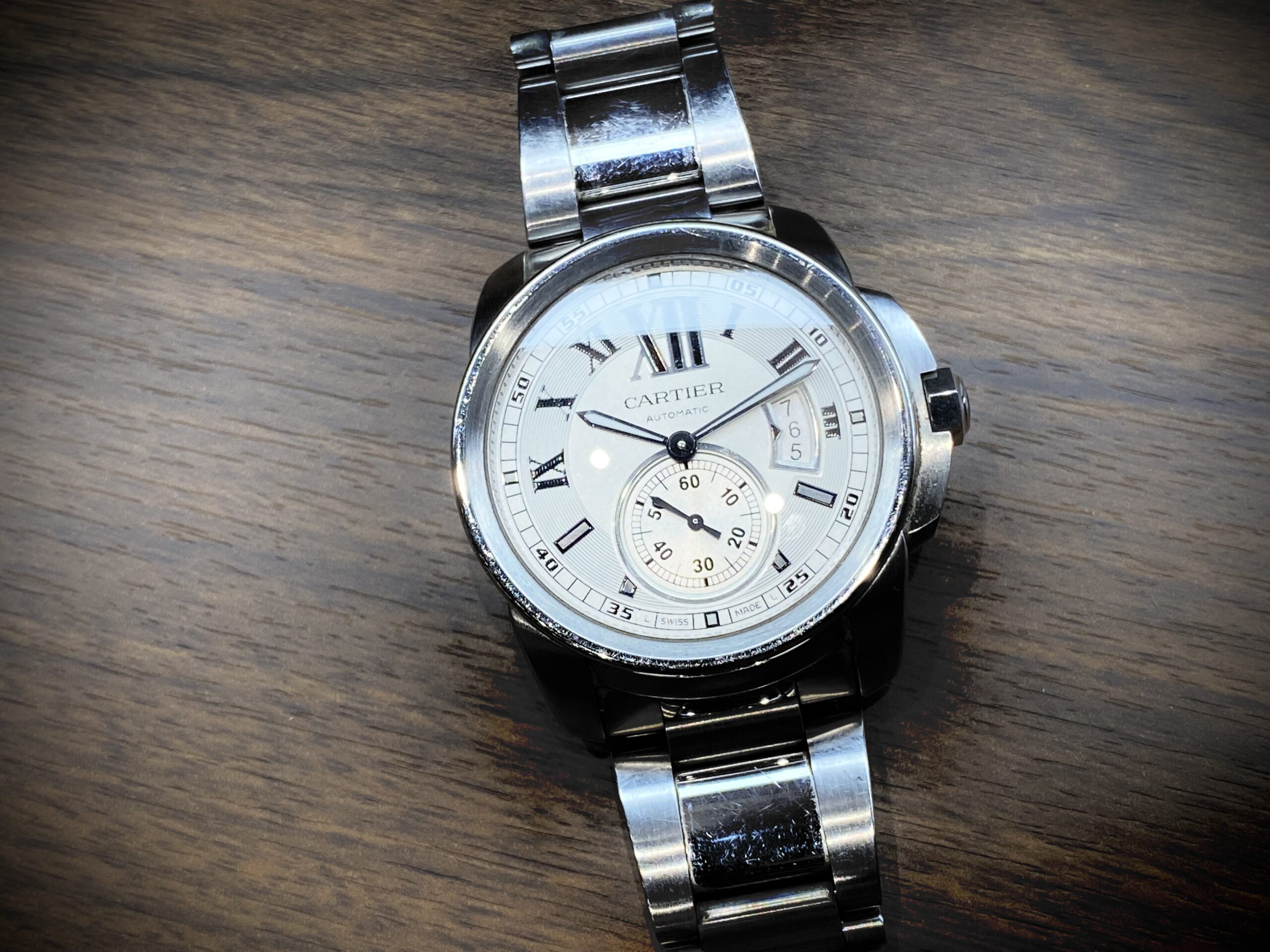 ■門真店「カルティエ　オーバーホール（分解洗浄）」