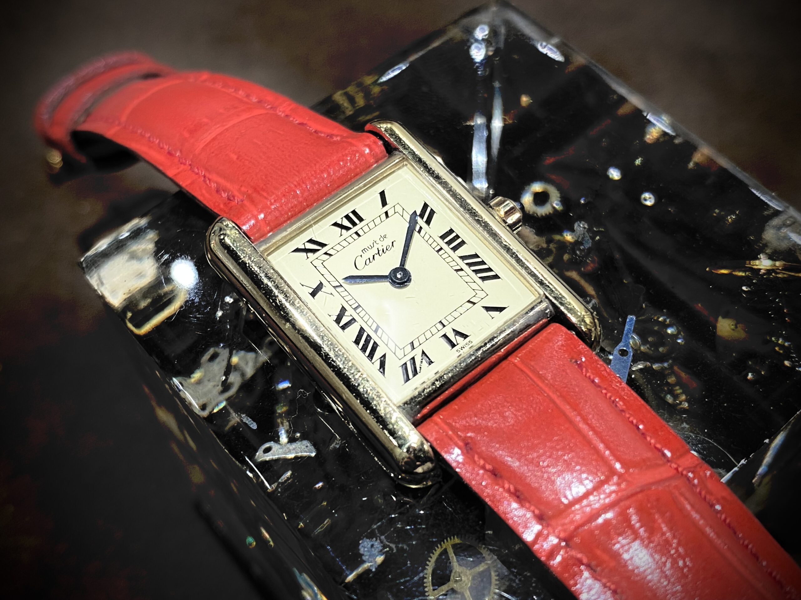 ■門真店「カルティエ　オーバーホール（分解掃除）」