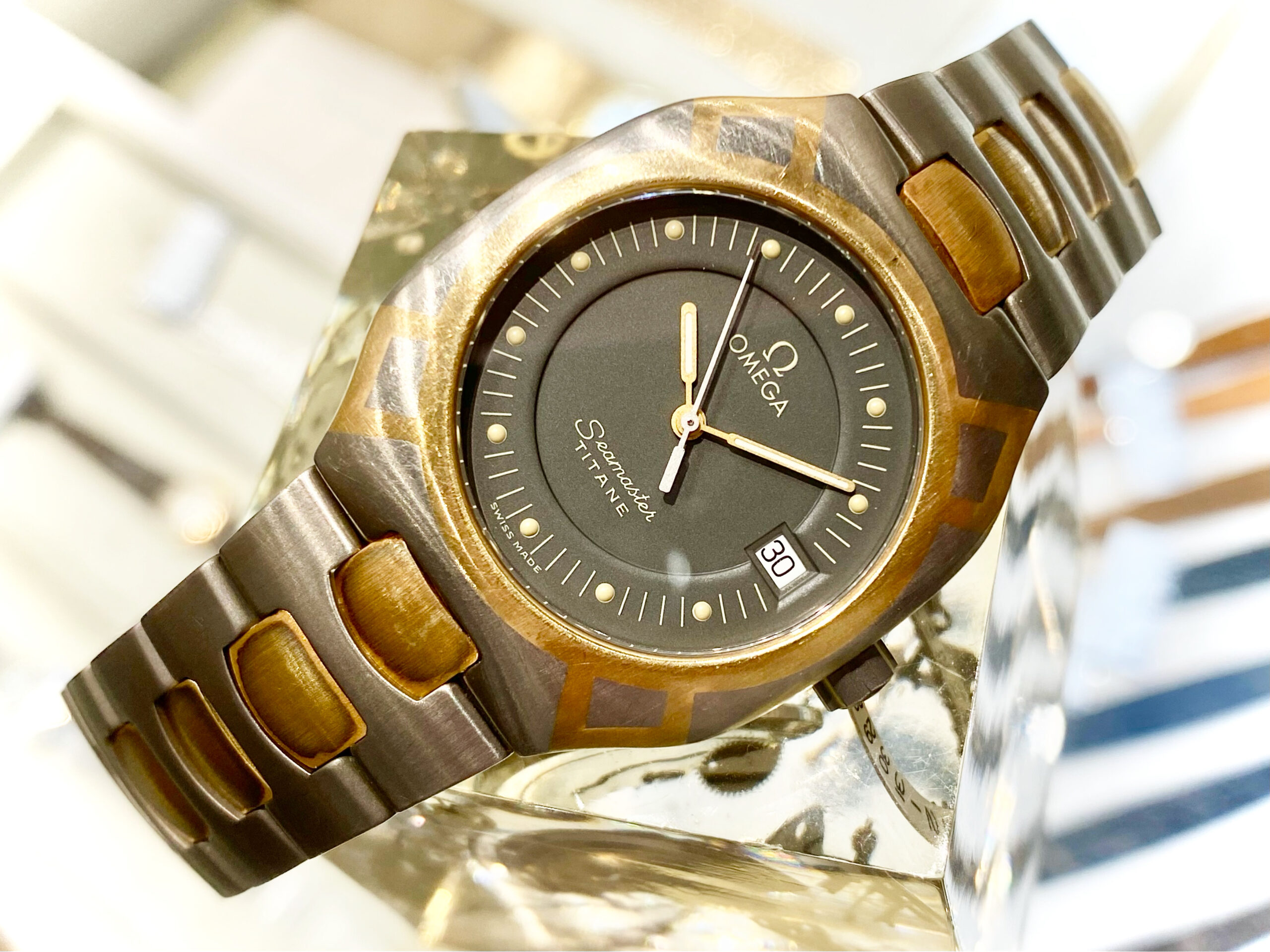 ■門真店「オメガ　オーバーホール（分解掃除）」