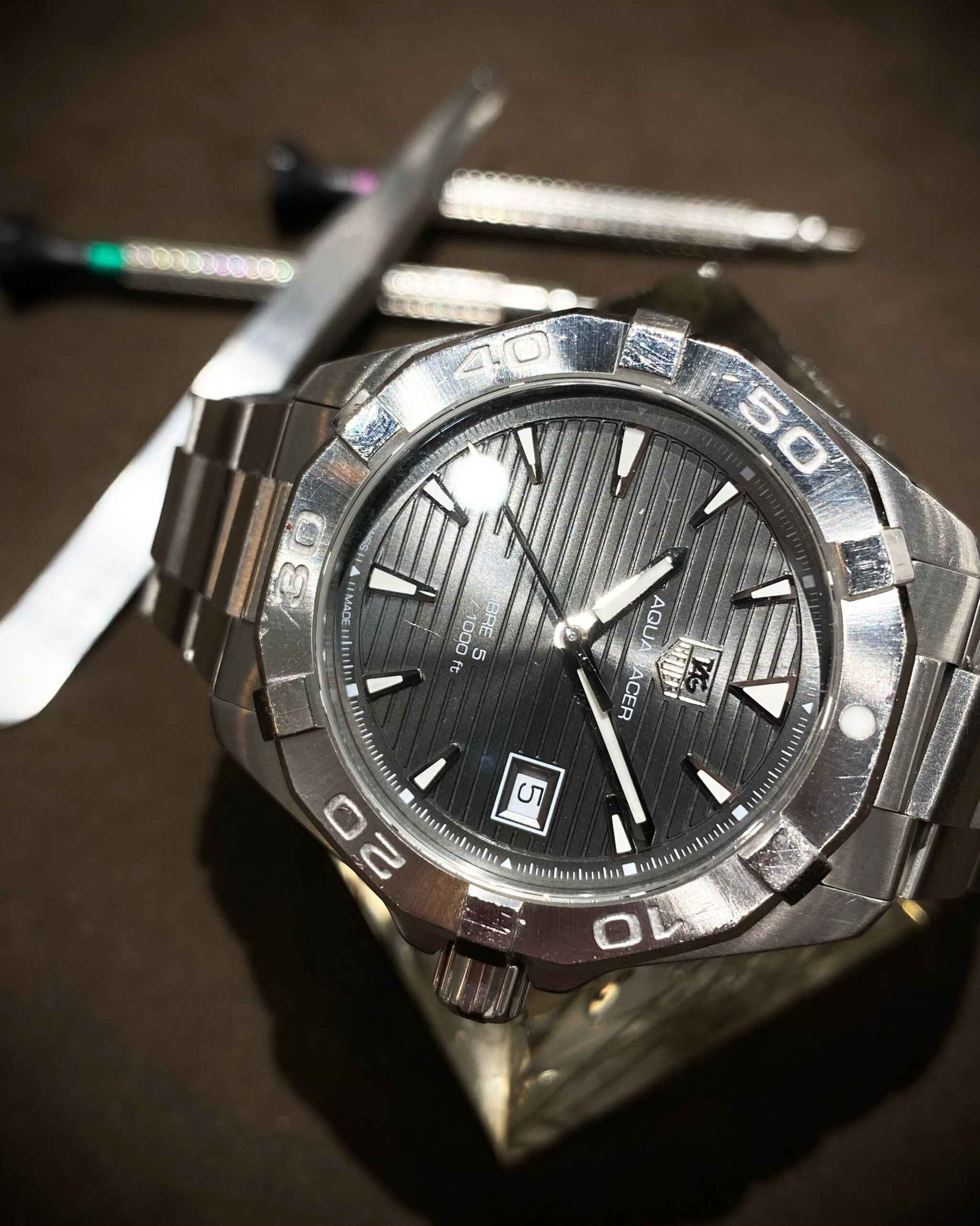 ■門真店「タグホイヤー　オーバーホール（分解掃除）」