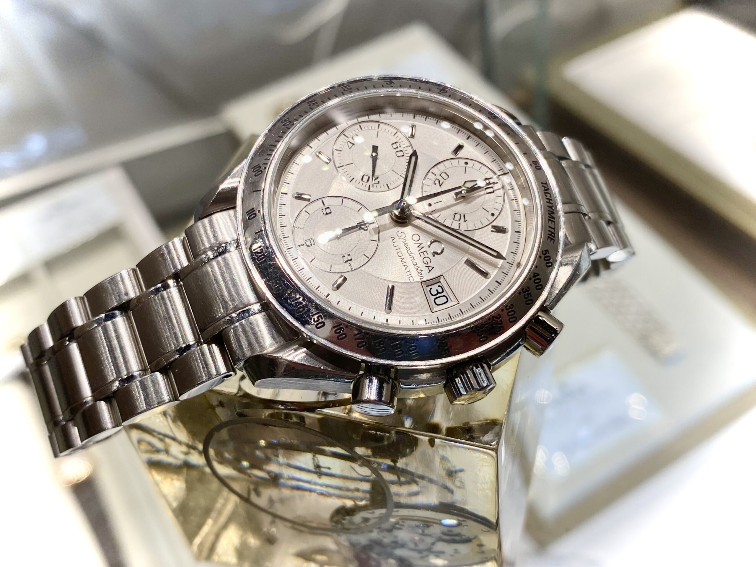 ■門真店「オメガ　オーバーホール（分解掃除）」